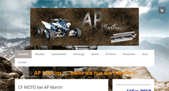 Desktop Screenshot of apmartin.de